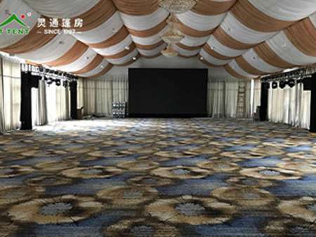 洲際酒店玻璃篷房，移動(dòng)婚禮的解決方案